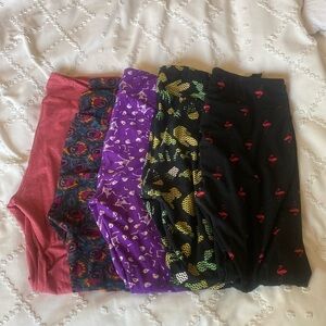LuLaRoe size TC legging lot
